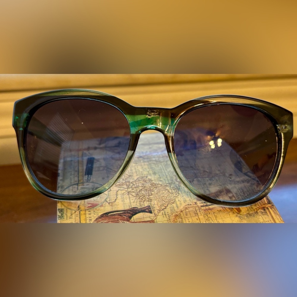 Panama Jack Green and Black Sunglasses